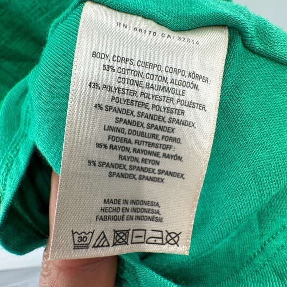 Anthropologie Maeve Fit-and-Flare Knit Dress Green XSP New Timeless Chic Classic - Picture 10 of 13